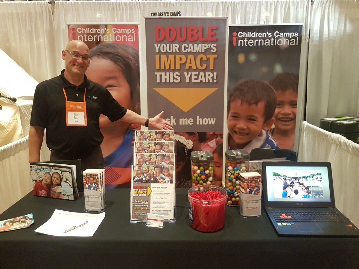 Gary Edwards is representing <a href="/ccicamps/">Children's Camps International</a> and C-Quest at the <a href="/CCCAorg/">CCCAORG</a> #BOLD2018 National Conference this week! If you're there, come over and say hi and learn about Double Your Impact, a #CCIcamps initiative that partners together North American camps with camp programs overseas.