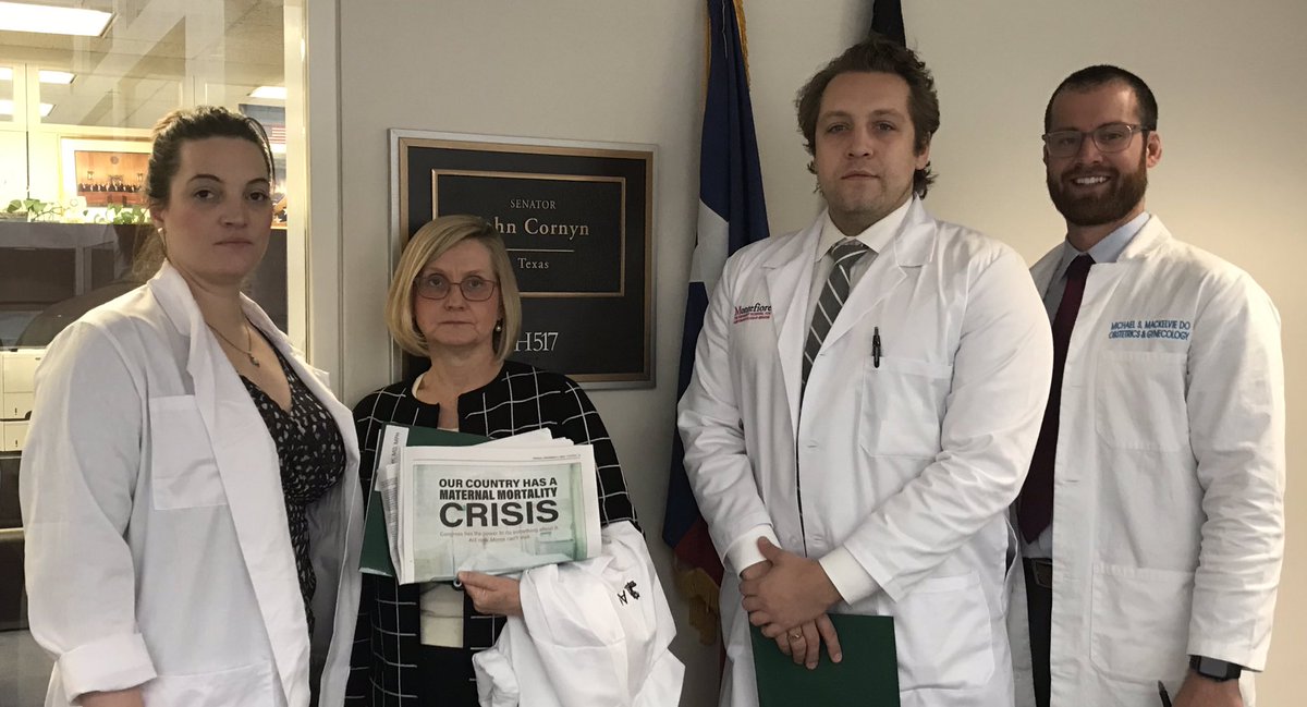 obgETH's tweet photo. Excited to consider Senator @JohnCornyn from the great state of Texas an ally in getting #S1112 (Maternal Health Accountability Act) across the finish line by the end of this session.
#MomsCantWait #Vote2SaveMoms #Act2SaveMoms @acog @ACOGAction @4kira4moms #PhysicianAdvocacy https://t.co/vzF0267sb7