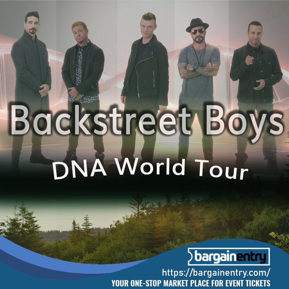 BargainEntry's tweet photo. The boys are back and ready to rock. Don't you dare miss it! Book your ticket now!
Details here: https://t.co/QfOlnwn78t #BargainEntry #BuyConcertTicketsOnline #ConcertTicketsOnline #BuyConcertTickets #BuyTicketsOnline #ConcertTickets #BSB #BackstreetBoysDNAWorldTour https://t.co/3uzNFku1jW