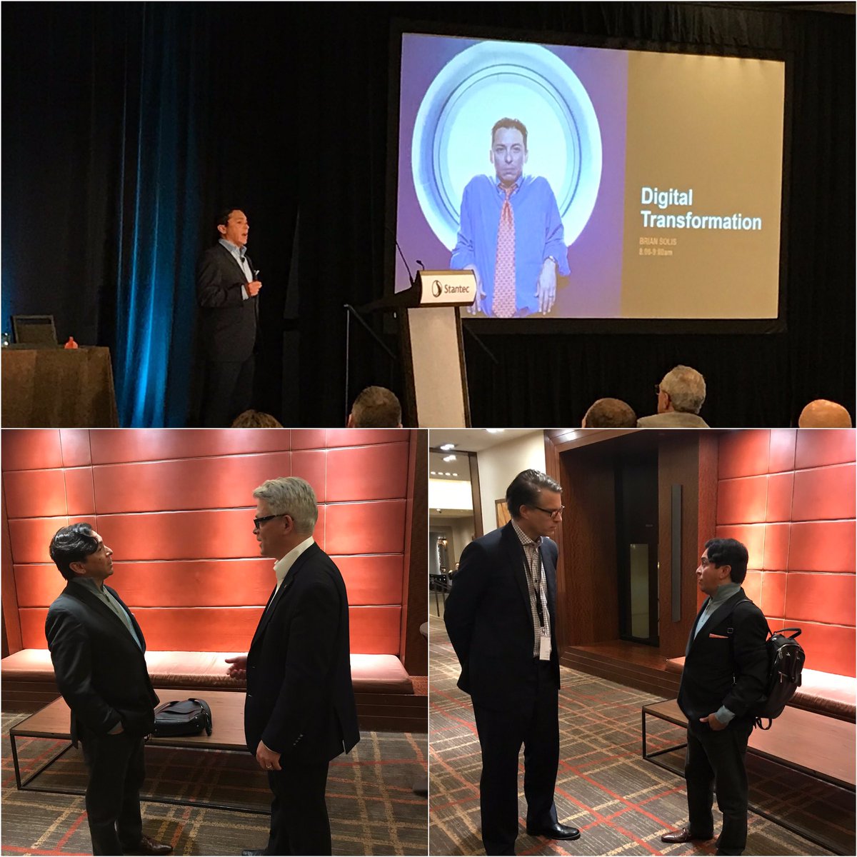 dannycraig's tweet photo. Inspiring time spent with @briansolis who offered insights on how @Stantec leaders can set a growing stage for innovation. #creativity #StantecProud #leadership https://t.co/ZZZlh5WC58