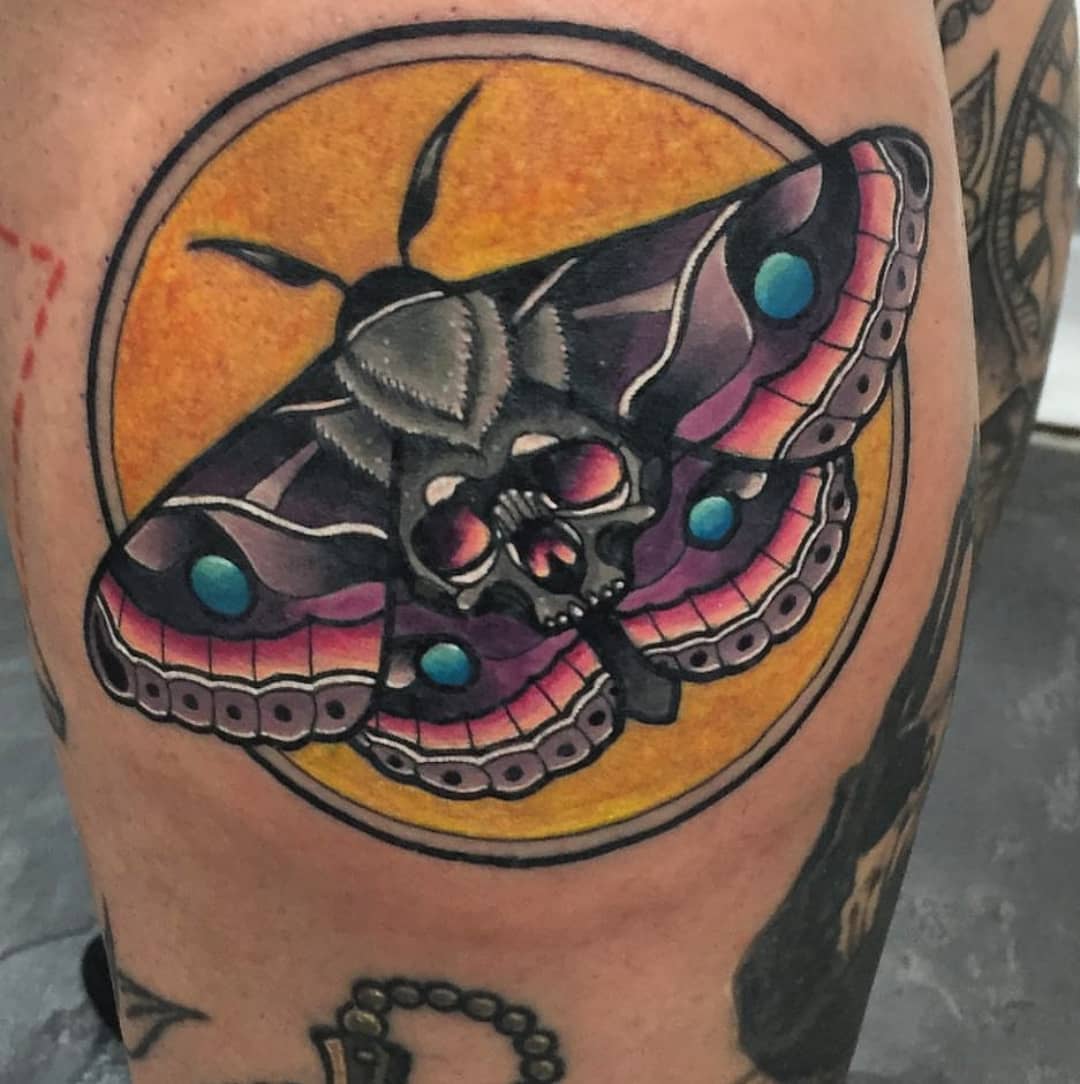 neo traditional new school black and grey moth tattoo Flickr #9 neo traditional new school black and grey moth tattoo Flickr