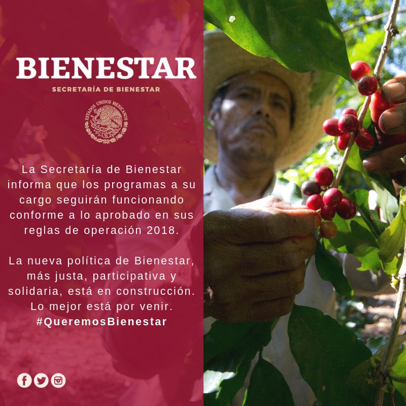 Atento aviso a la ciudadanía en general. 📌 #QueremosBienestar
