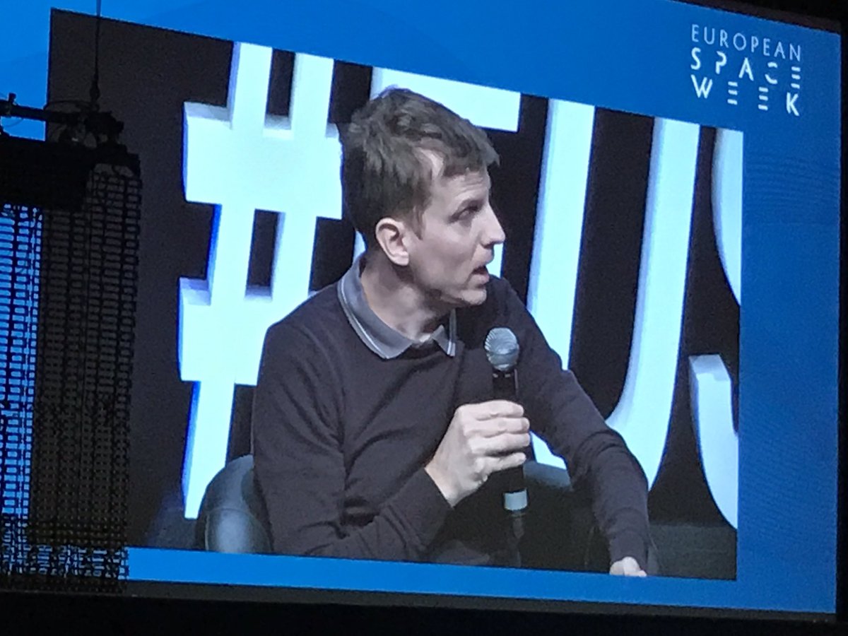 #euspaceweek “Data is for free but customers pay us for the value to unlock it for their business” says Grega Milcinski from <a href="/sinergise/">Sinergise</a> <a href="/wurcgi/">WUR EarthInformatics</a> <a href="/godanSec/">GODAN Secretariat</a> @CAPIGI2018