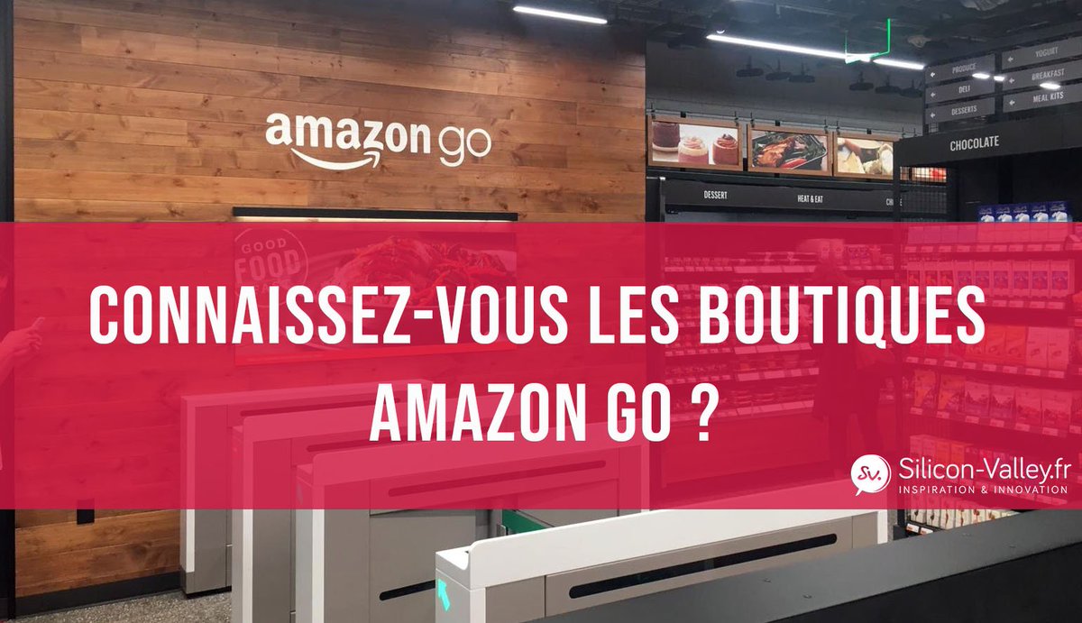 Nos participants de nos sessions de Novembre en Silicon Valley ont pu découvrir les boutiques Amazon Go. Mais connaissez-vous le concept innovant de ces boutiques ?
silicon-valley.fr/blog/2018/12/0…

#SiliconValley #Amazon #AmazonGo