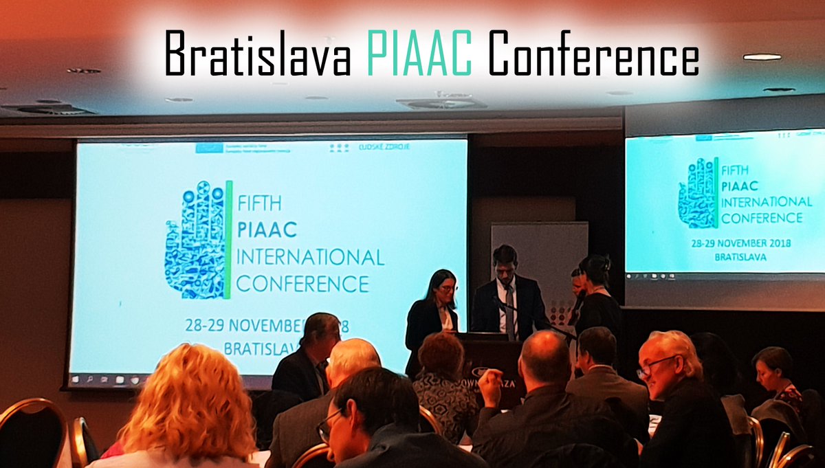 Our PhD students <a href="/Veronika____P/">Veronika Lolash</a> &amp; @zuzanakozarova attended 5th PIAAC Conference - Programme for the International Assessment of Adult Competencies. They learned about Stability and Change in Adults’ Literacy and Numeracy Skills: Recent Insights from Longitudinal Studies and more