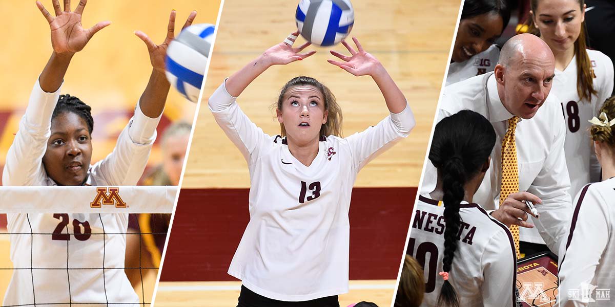 Adanna Rollins, Samantha Seliger-Swenson and Hugh McCutcheon nabbed North Region's Freshman, Player and Coach of the Year honors! 👏
http://z.umn.edu/gvbavcanr