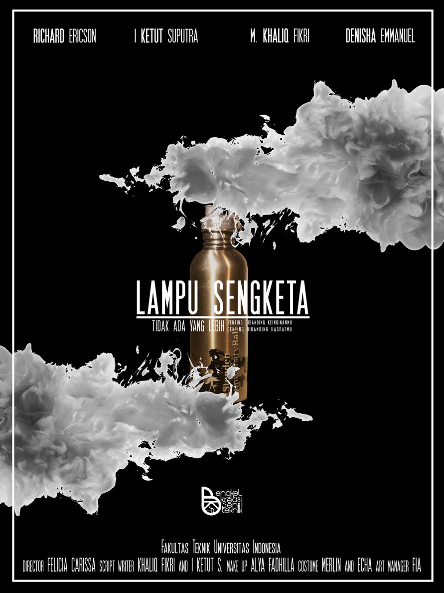 [HAH?? LAMPU ALADDIN ADA DI FT?]

ANDA DIUNDANG, oleh jutawan Toni Seterak! Ke pembukaan koleksi pribadinya, pada:
📍K. 301 
📅 Rabu, 5 Desember 2018
🕰 20.00 
(OPENGATE: 19.30WIB)
PAB BKST 2018