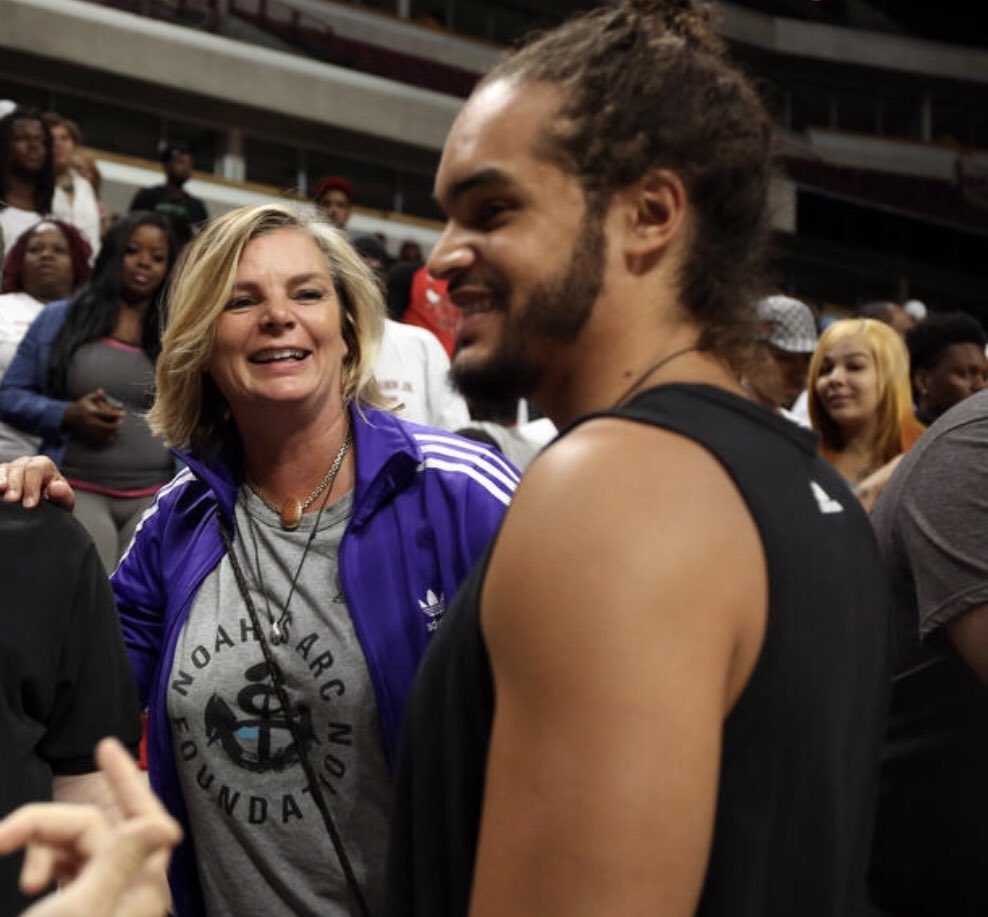 NoahsArcFdn's tweet photo. @JoakimNoah
To see you overcome so many obstacles and never giving up fills my heart with pride and joy. I couldnt be any prouder of you. Congratulations on going to Memphis.. You deserve it....I love you. Mom❤️
#NAF #RockYourDrop #MemphisGrizzlies https://t.co/lNyycZNSsX