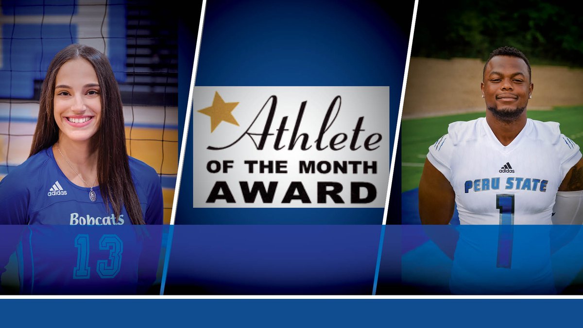 pscbobcats's tweet photo. Congrats to @PSCVball player and @PSC_SAAC member @cickavica and @PSCFootball player @StephenBowersDE being named as the @PeruState @pscbobcats #November Athletes of the Month! https://t.co/p6ZScHIuk0  #ClawsOut #PeruState151 https://t.co/VfSlnCPg8s