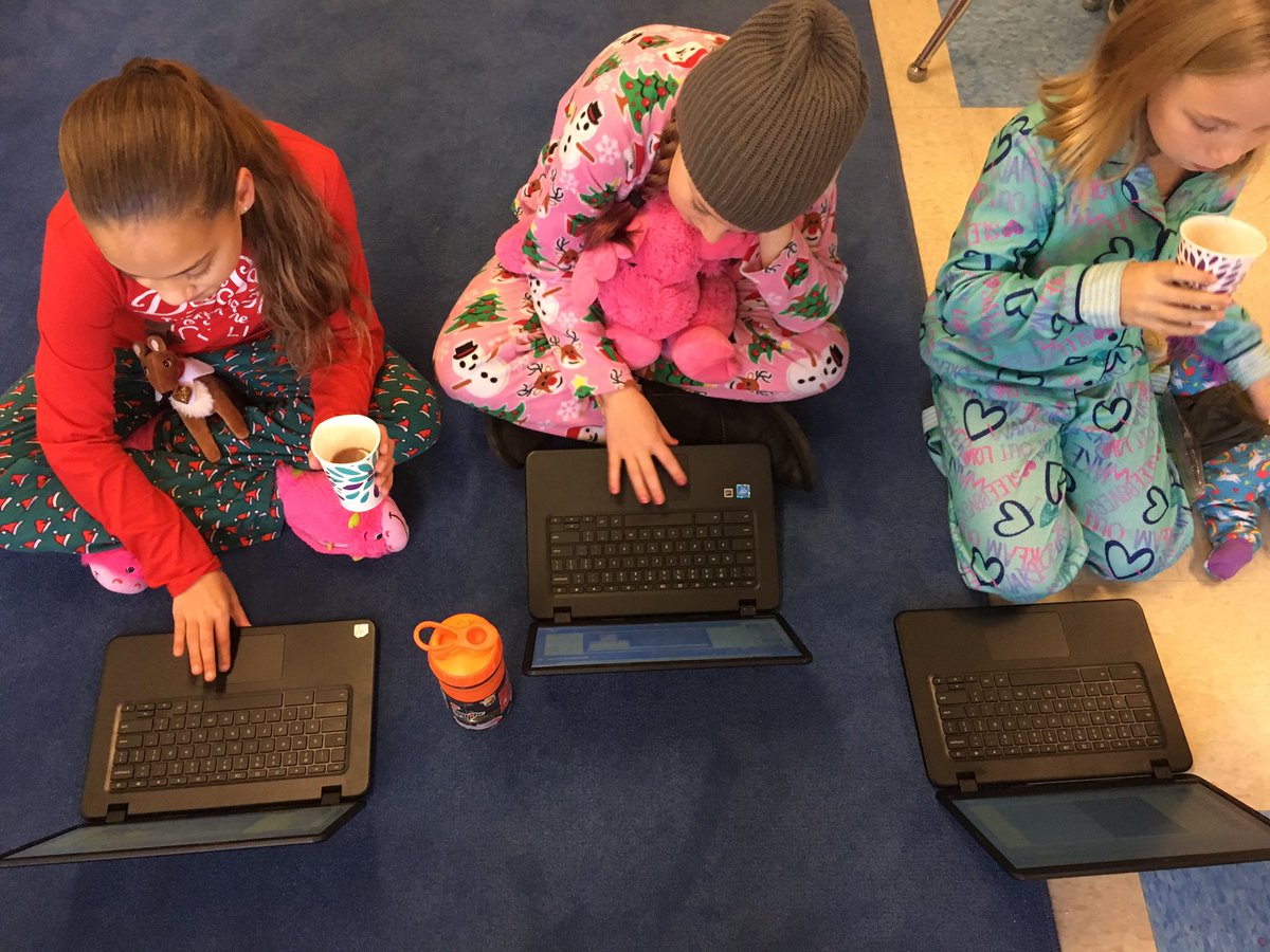 today consists of hot cocoa, special friends, &amp; pjs😋☕️