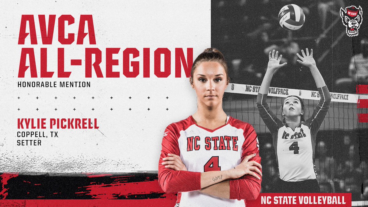 🚨 EXCITING NEWS 📰
Congratulations to senior setter @KyliePickrell on being named to the @AVCAVolleyball All-East Region Team for the ✌️ consecutive season
🔗 - https://gopack.com/news/2018/12/4/womens-volleyball-pickrell-named-to-second-consecutive-avca-all-region-team.aspx …
#STATEment // #PackVB