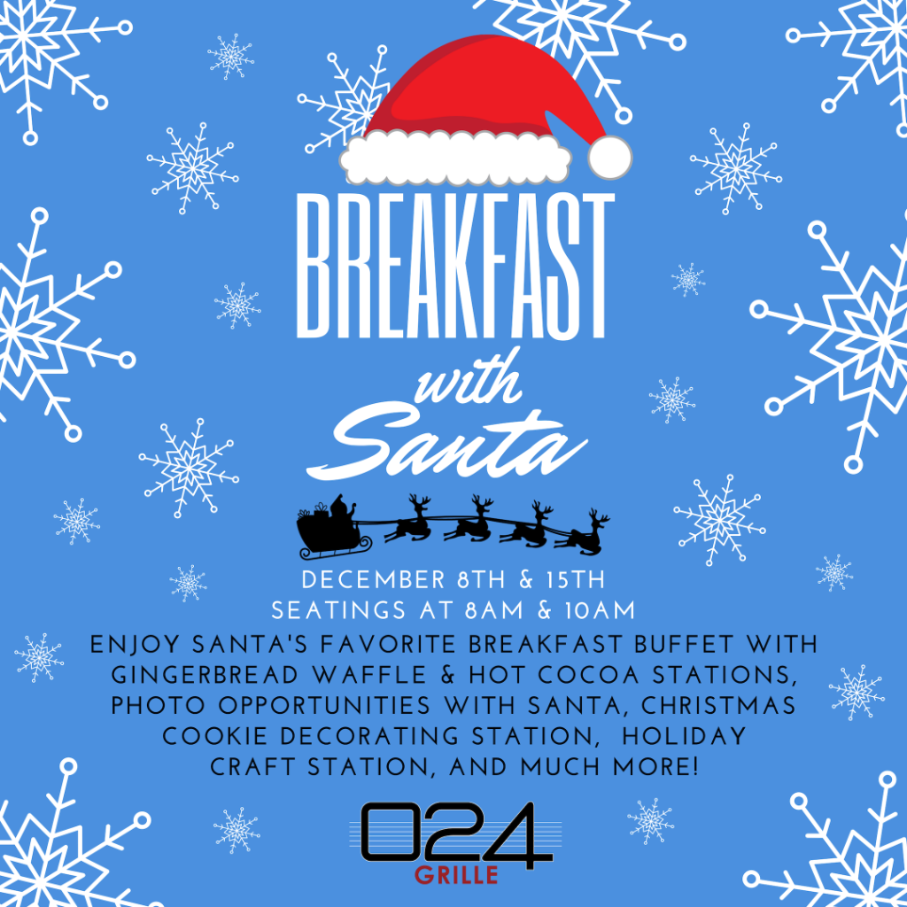 Join us December 8th or 15th for a Breakfast with Santa at The Westin Houston Memorial City! Tickets for entry will be $29 (ages 13+) and $15 (ages 12 and under). Reservations can be made here: bit.ly/2P3fGju or via phone at (281) 501-4350. Hope to see you there!