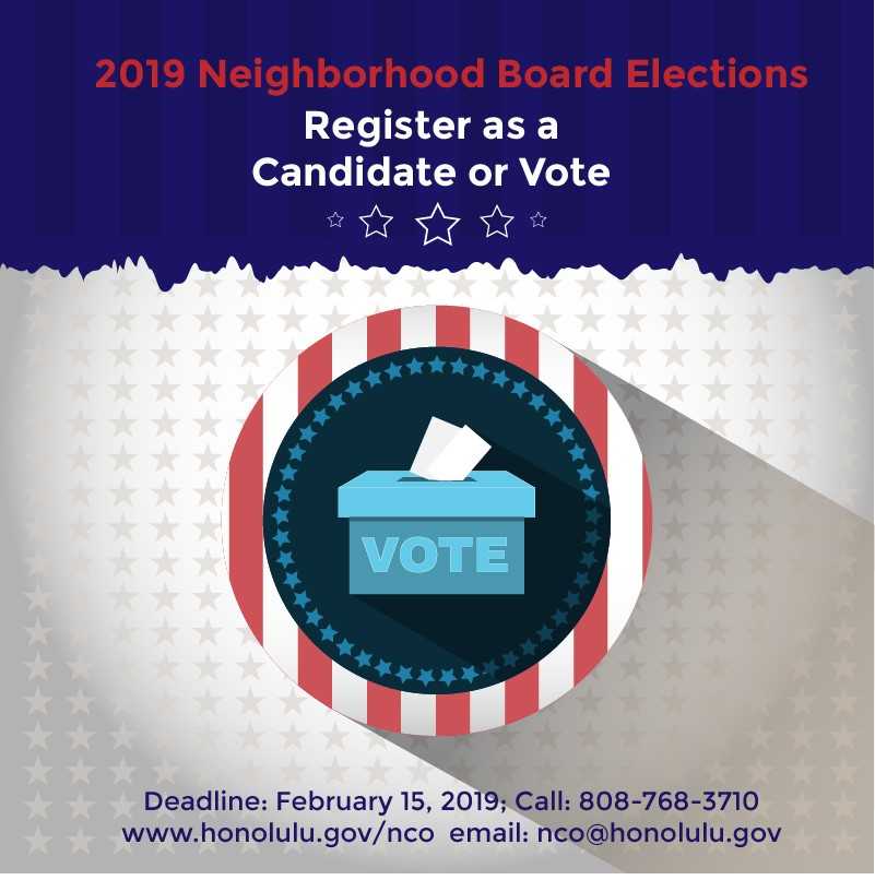 Text GONCO into 95577 to get involved in NCO. Register as a candidate or to vote right from your phone! HELP YOUR COMMUNITY by being its VOICE!