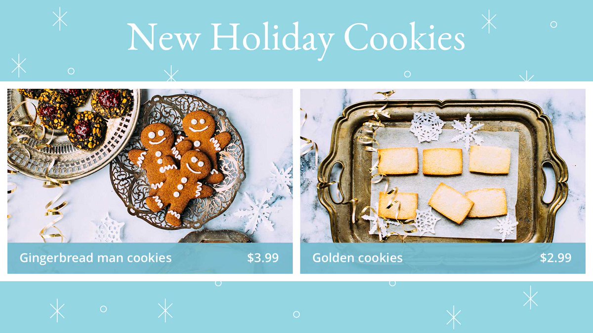 App_Promota's tweet image. 👩🏼‍🍳 #Bakery and #cafe owners, we cooked up new templates for you to promote your specials. Customize the photos + text to fit your business, happy #NationalCookieDay! 🍪

🤳🏼 Use them free in-app: promota.io/for_twitter