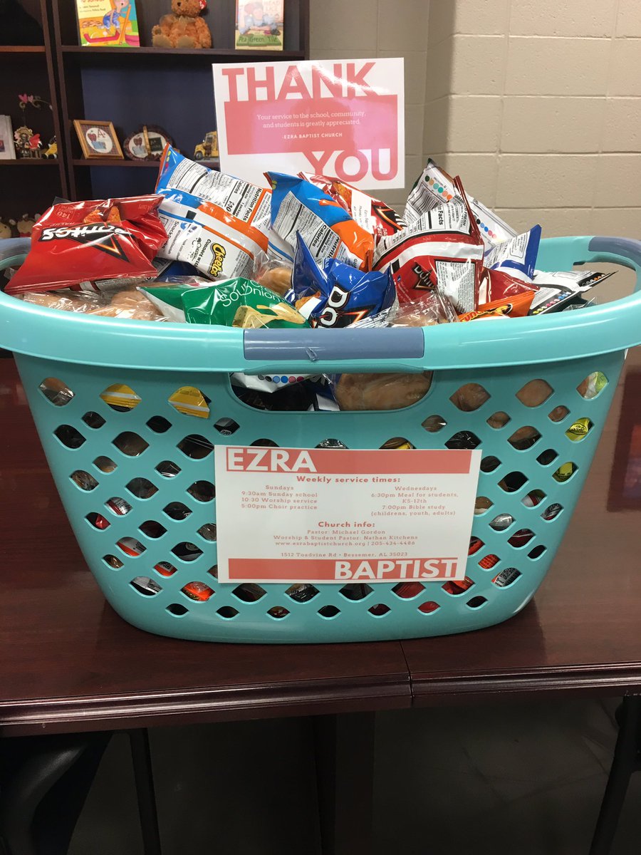 We are so thankful for our community stakeholders. They shower us with appreciation. <a href="/Concord_El/">Concord Elementary School</a> #JEFCOED