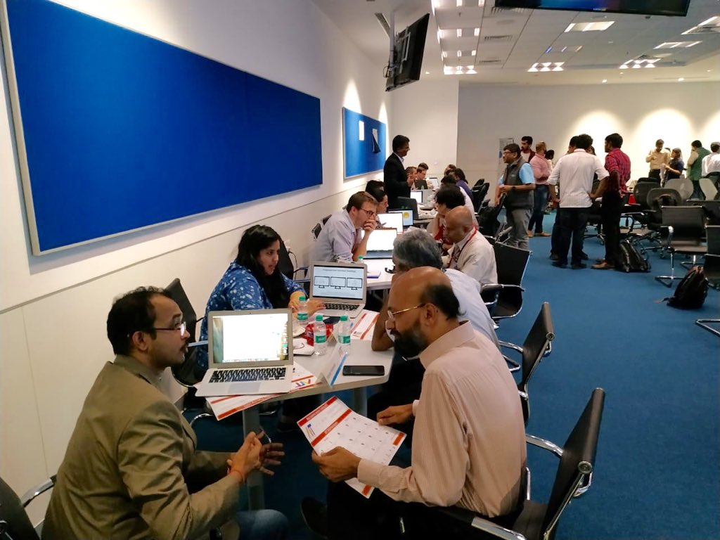 swissnexindia's tweet photo. Wrapping up Day 3 of connecting academia &amp; industry - coaching &amp; feedback with AIT innovators at exclusive speed mentoring sessions with the Bosch Senior Leadership team @boschindia #scientepreneurs #startup https://t.co/MussQIhtaT