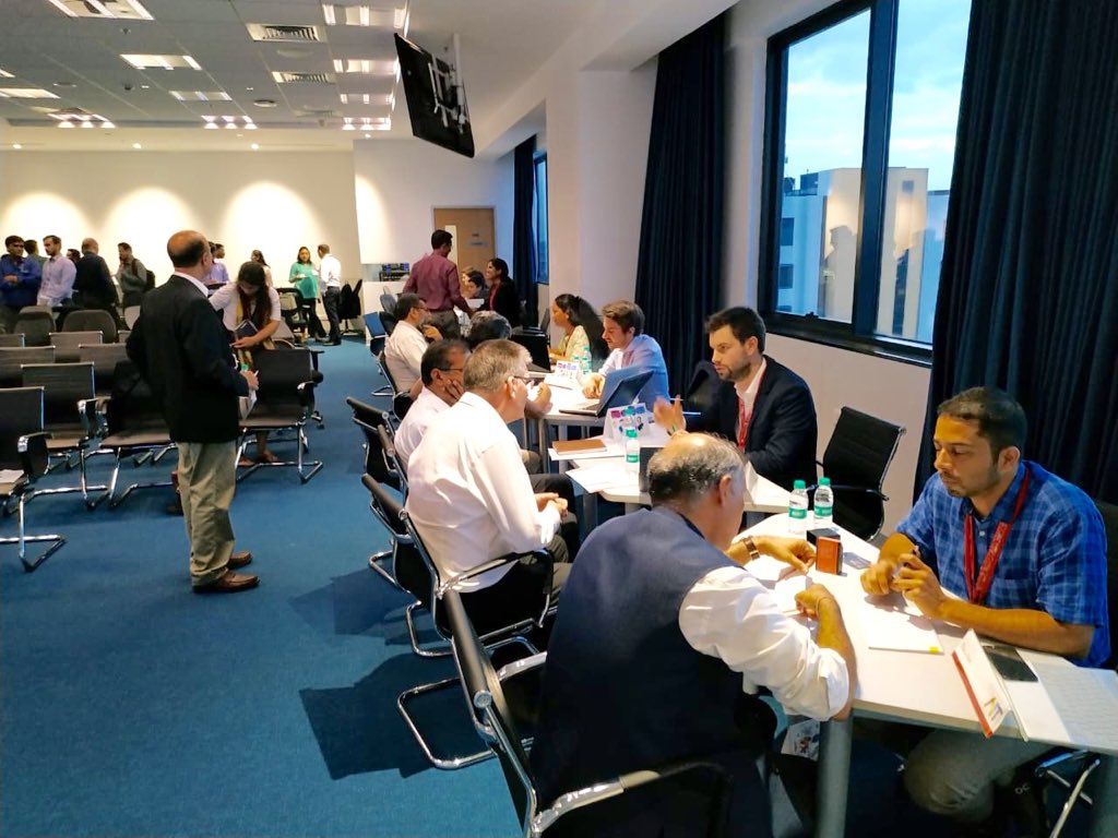 swissnexindia's tweet photo. Wrapping up Day 3 of connecting academia &amp; industry - coaching &amp; feedback with AIT innovators at exclusive speed mentoring sessions with the Bosch Senior Leadership team @boschindia #scientepreneurs #startup https://t.co/MussQIhtaT