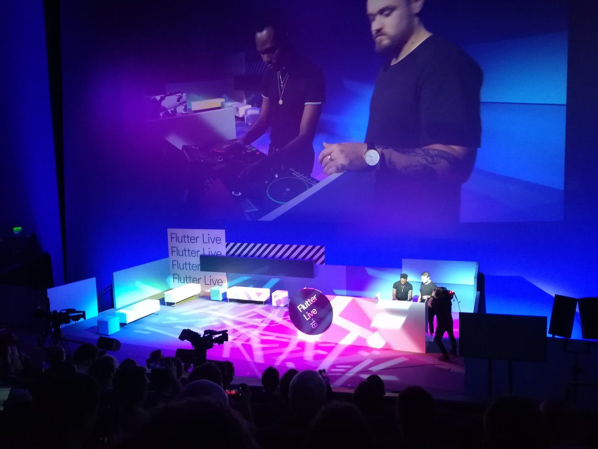 ThomasBurkhartB's tweet image. #flutterlive