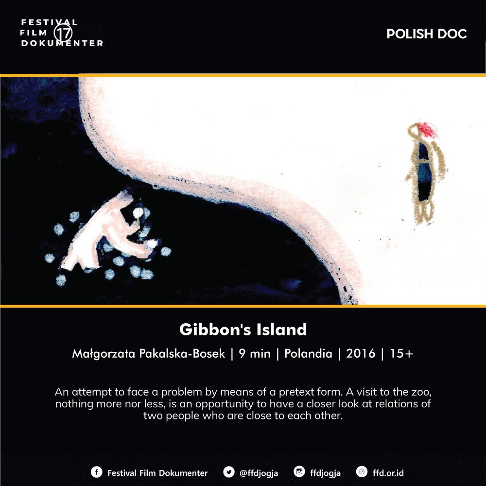 FFDjogja's tweet photo. Empat film animasi :
4. A Documentary Film
5. Gibbon’s Island
6. Two Elements
7. The Son
Untuk info lebih lanjut terkait highlight program ataupun review film bisa cek website kami https://t.co/M4WRVCIZEv
#ffd #ffdjogja #ffd17 #filmfestival https://t.co/urkUipgUCr