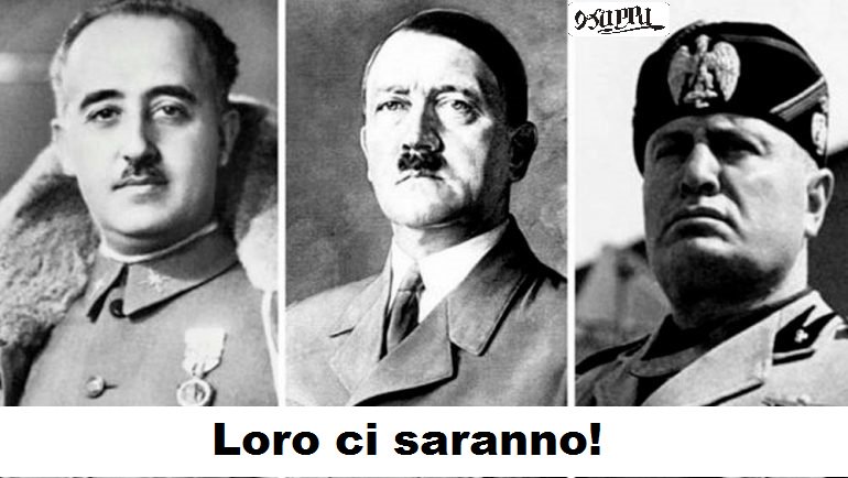 Franco Cappelletti #Antisovranista 🇮🇹 🇪🇺 al Twitter: "#lorocisaranno #Hitler #Mussolini #Franco #Salvini https://t.co/NSCsYGdWiU" / Twitter