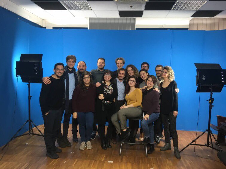 FuturaTorino's tweet photo. Oggi le prime prove di conduzione negli studi di Cinedumedia - @unito #futuranews https://t.co/IyadD0QsBA