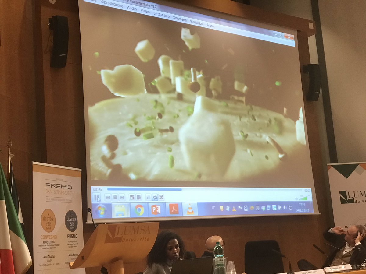 Aldo Biasi, Aldo Biasi Comunicazione: Per @conad abbiamo provato a comunicare la qualità del cibo attraverso la visualizzazione e la bella rappresentazione del cibo. I risultati sono stati negativi” #Foodtelling #PSB2018