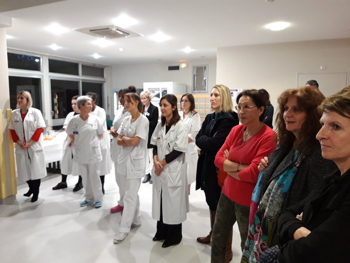 CINFO18's tweet photo. @APHP @CINFO18 participe à l'inauguration du SSR René Muret - service de nutrition- bravo à toute l'équipe https://t.co/UbYKWqXUIR