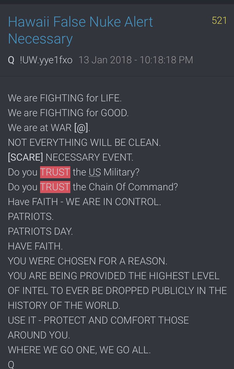 Because  #Payseur isn’t a person anymore as much as a legal “personage”, a mega TRUST with a Board of Directors. Peter Munk.Who else is part of this TRUST? #Goodbye @POTUS  #QAnon  #QArmy  #WWG1GWA  #PatriotsUnited