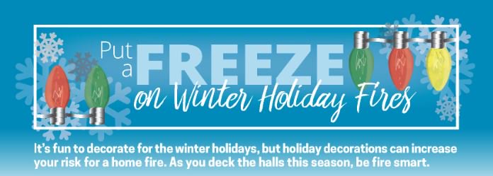 NFPA provides a wealth of safety information to help ensure your holiday season is a safe one. Learn more: ow.ly/PihO30mRjmO #WinterFireSafety