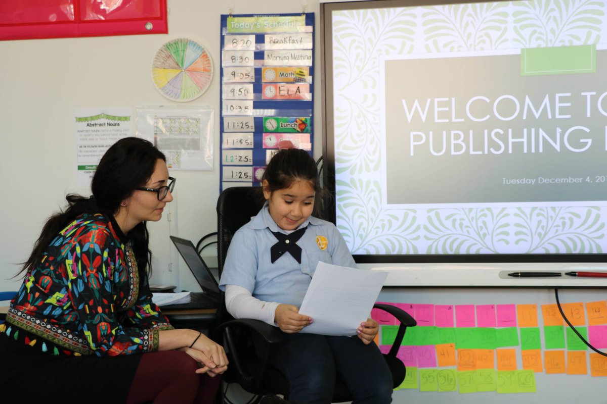 AmberCharter's tweet photo. Amber Kingsbridge 3rd Grade students celebrating their publishing party! #AmberFun #Futurewriters #Publishingparties #Amberinkb https://t.co/VPZe4oLkly