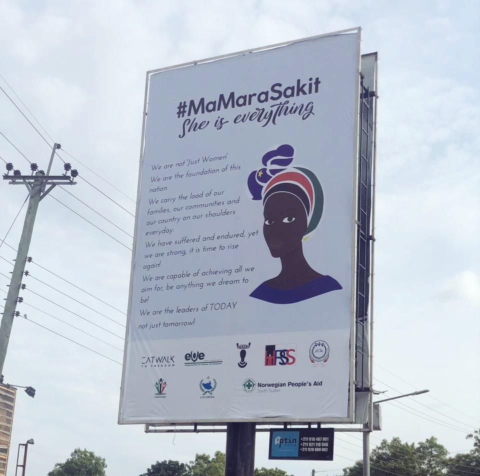 Evalopa's tweet photo. #juba we are here! https://t.co/6Kwa1oR3dS