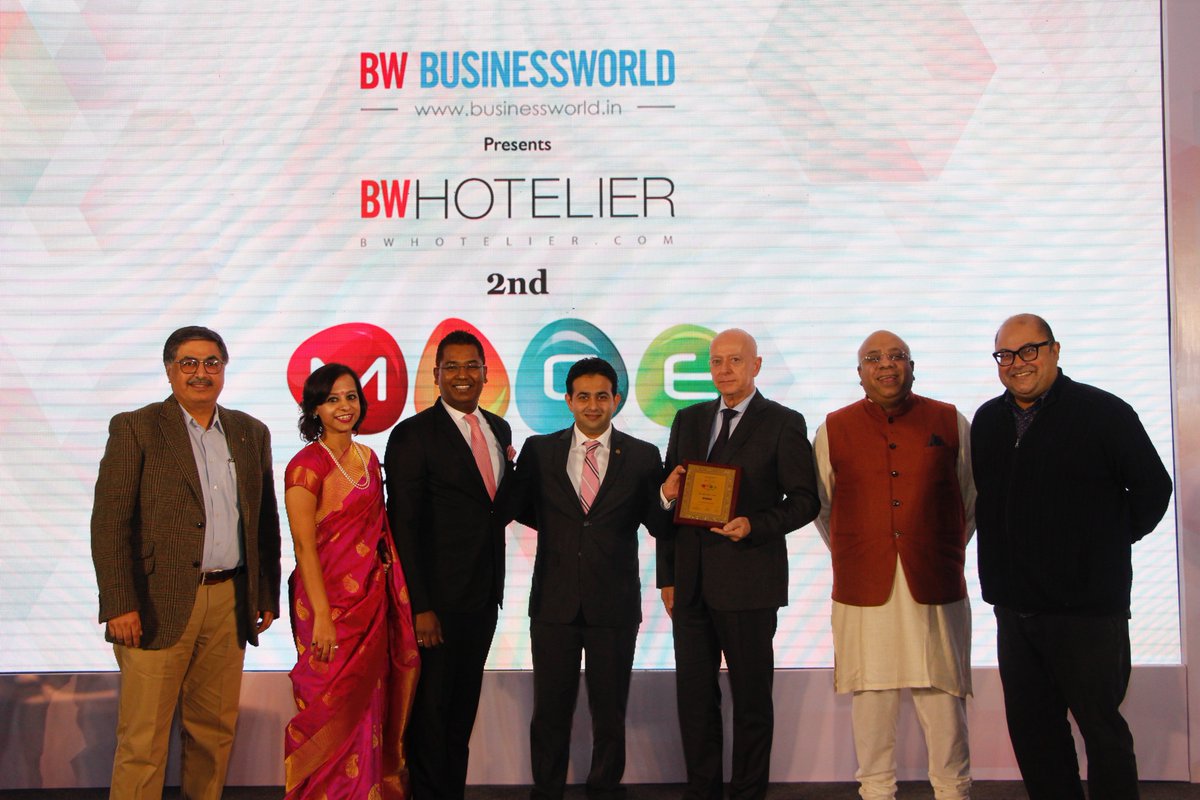 BWHotelier's tweet photo. Congratulating Winners: @tajpalacedelhi Under "Best MICE Hotel Luxury" Category &amp; @RenaissanceMum Under "Best MICE Hotel - Upscale" at @BWBusinessworld Presents @BWHotelier MICE Conclave &amp; Awards 2018

#BWMICE https://t.co/o2YxMvdiyt