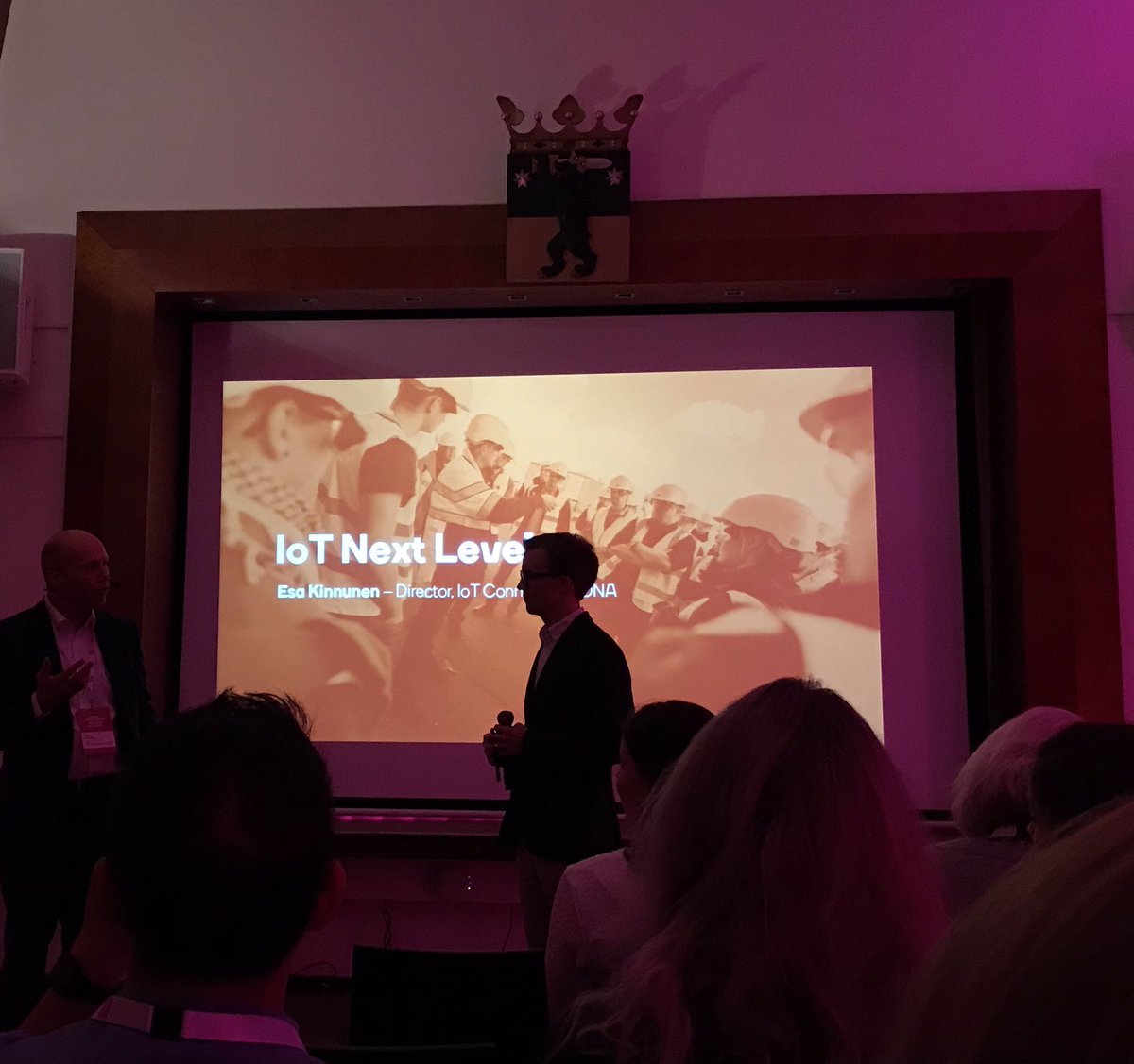 martelagroup's tweet photo. Open Innovation Meetup: IoT Next Level just starting with @KinnunenEsa @DNA_Business @perfektio @panu_muhonen @TyttiR @EerikMikkola Great to be here! #iotnextlevel https://t.co/XcmhwWaDWO