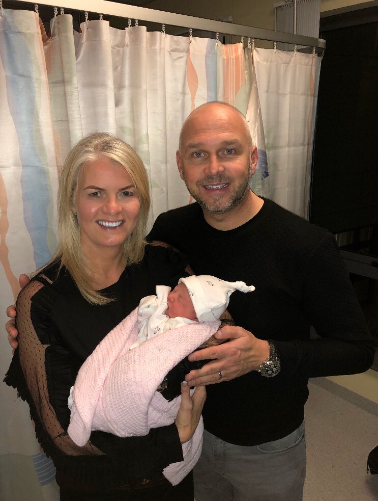 JulieRipley67's tweet photo. Welcome to the world Bodhi Grey Ripley . Grandma &amp; Grandad  @AndyofHill Love you lots xx💕👶🏼🎀 https://t.co/SdogMyYfrV