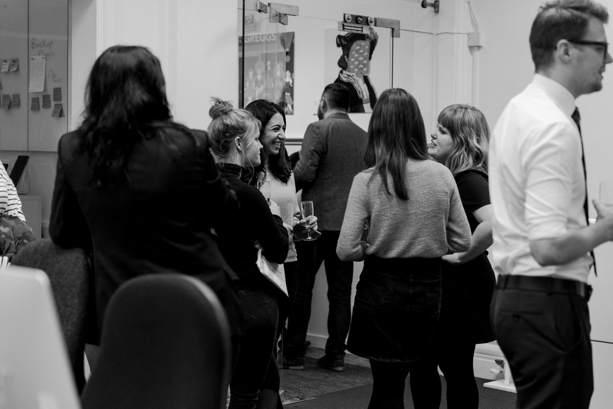 TGFBExhibition's tweet photo. Last Thursday was the opening night of the Great #FestiveBake Exhibition &amp; you have until 4pm this Thursday to come along &amp; see the festive artworks if you haven't already! Thank you to everyone who's come to see us &amp; bought cards/prints to support the @GreggsCharity #TGFBE https://t.co/UzpMrgYh7p