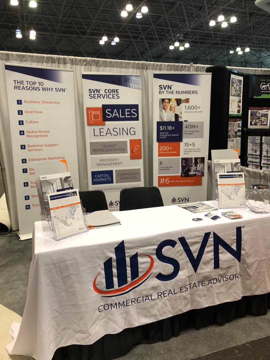 We are ready to go at #icscnydm! Visit us at Booth 2923 <a href="/ICSC/">ICSC</a> #SVNDifference #CRE