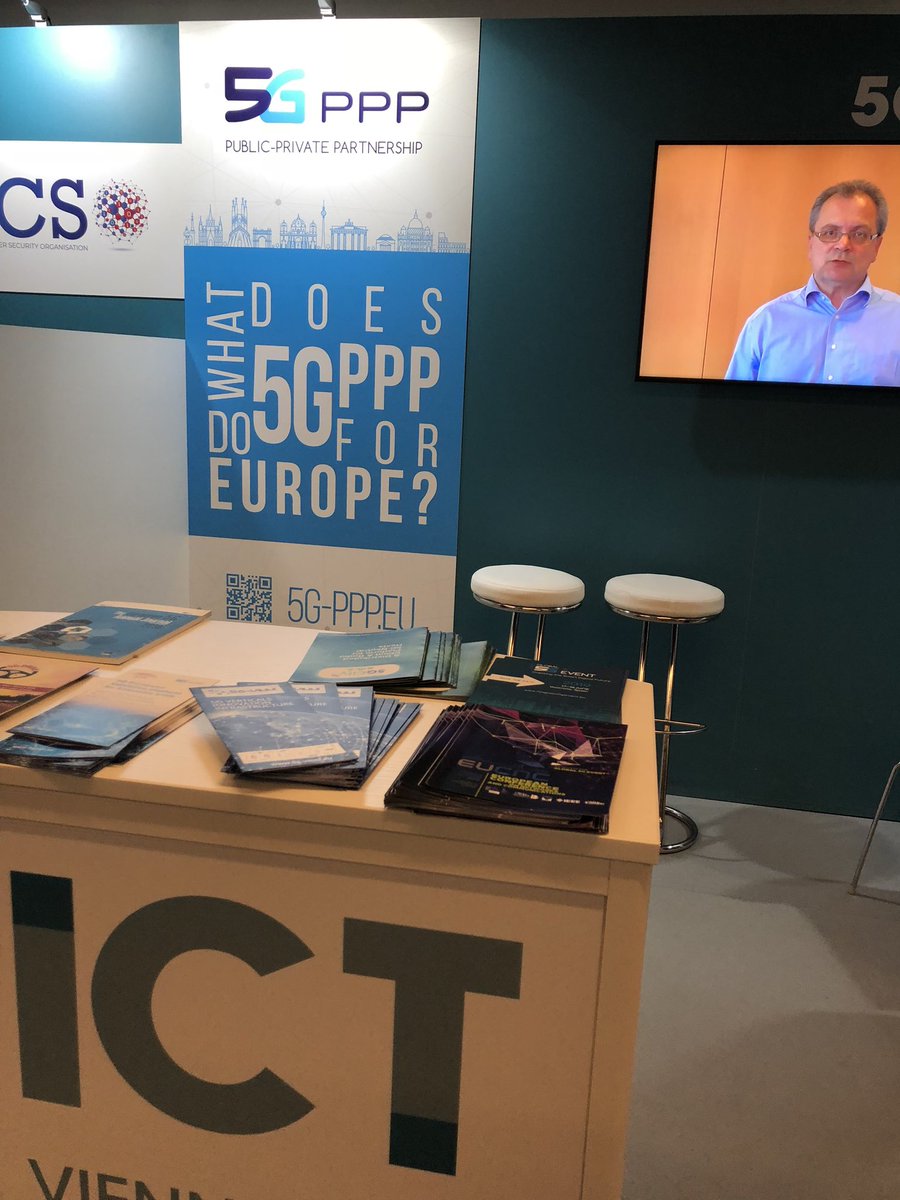 5G-VINNI info at both #5gppp stands at #ict2018 event in Vienna <a href="/5gvinni/">5G-Vinni</a> <a href="/5gppp/">5GPPP</a> <a href="/ict2018eu/">ICT 2018 eu</a>