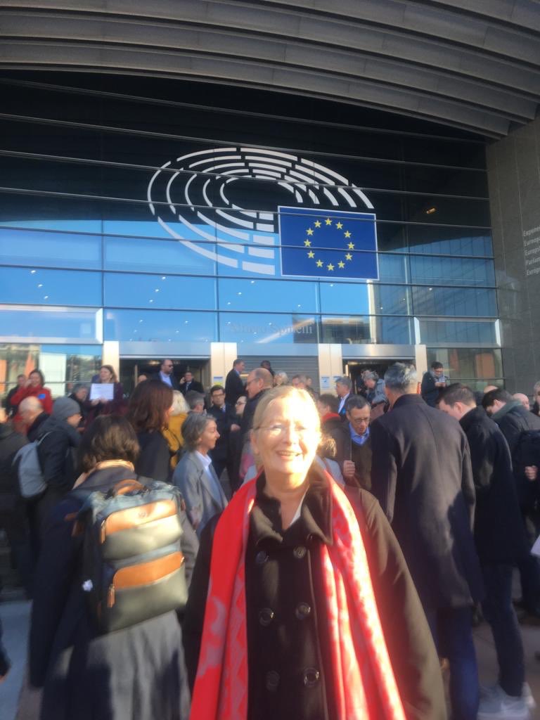 alzheimAT's tweet photo. Angela (European Working Group of People With Dementia) bei „Dementia as a priority of the EU health Programme“ #AlzheimerEurope https://t.co/wk5KLPedhB