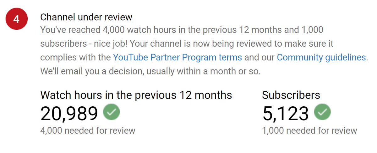 MnLaser's tweet photo. I mean well over 5 times the requirements for monetization and still nothing. Like I know I complain about this a lot but that's because it's utterly dumb!!!!! @YTCreators @YouTube #YouTube https://t.co/M4pV82Wbsy