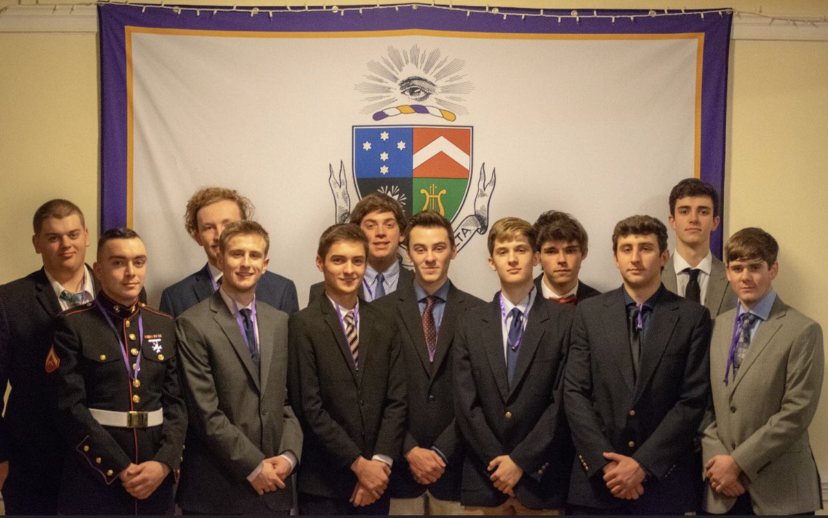 UMaineDelt's tweet photo. This weekend we initiated 12 new brothers into our chapter. Can’t wait to see what you all bring in the future! 
#ΔΤΔ #Excellence https://t.co/CeWR7codWG