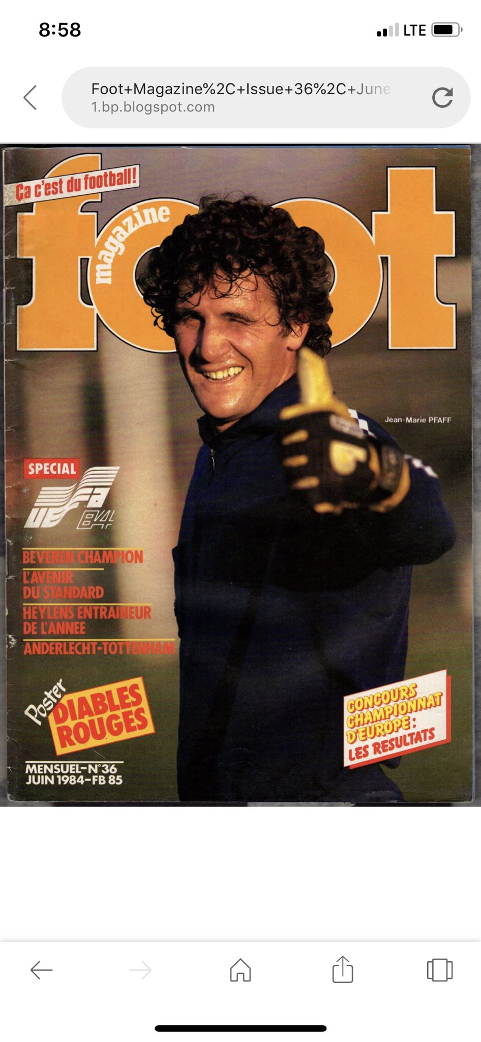 Happy birthday Jean-Marie Pfaff  