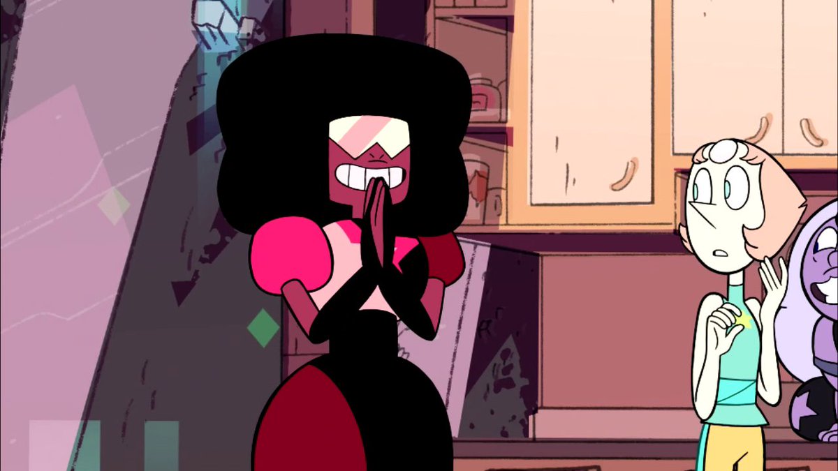 ivoportillo's tweet photo. #Cap37 Steven hace por primera vez la fusión con su amiga Connie. El capítulo más colorido e impactante de toda la temporada. https://t.co/F3IvEVik9t