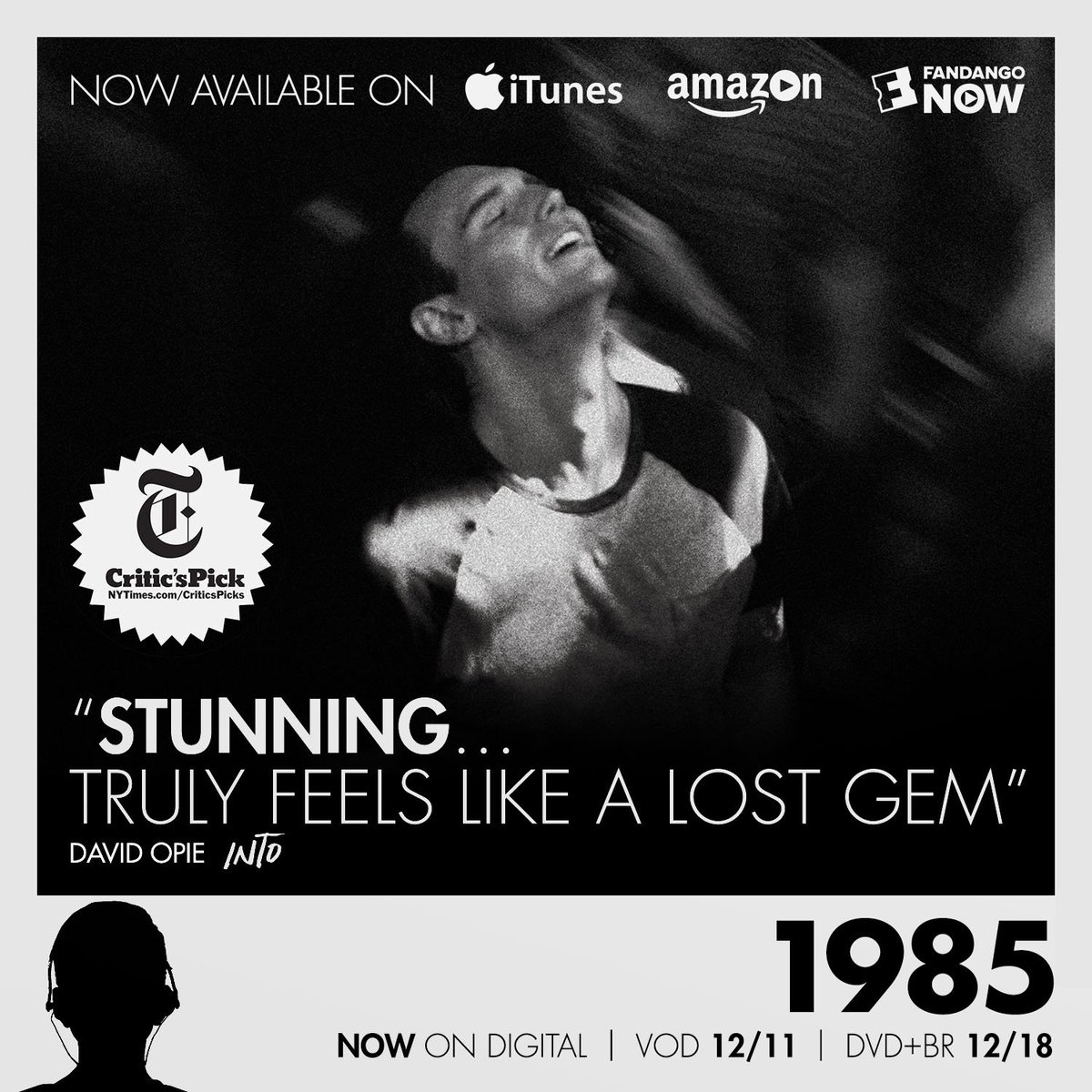 1985 is now on <a href="/iTunes/">iTunes</a> (apple.co/2Rz2ZyN), <a href="/amazon/">Amazon</a> (amazon.com/1985-Cory-Mich…), and <a href="/FandangoNOW/">FandangoNOW</a> (tinyurl.com/yc8uzg43)! DVD and Blu-Ray available for pre-order: amazon.com/1985-Cory-Mich…