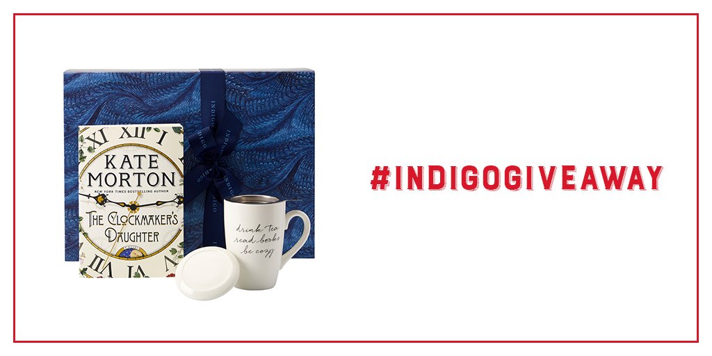 chaptersindigo's tweet photo. For a chance to win a The Clockmaker's Daughter Gift Box Bundle, RT this tweet by 11 PM (EST) and make sure to follow @chaptersindigo to be eligible. Here are the contest rules. Good luck! https://t.co/lkJJMcIV3F #IndigoGiveaway (2/2) https://t.co/XTegOH20lI