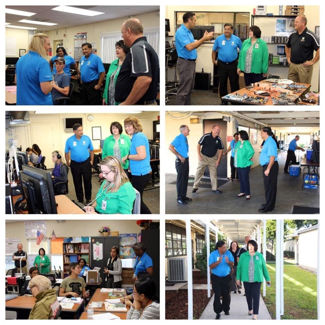 ocpsotc's tweet photo. Recently, @OCPSnews Deputy Superintendent, Maria Vazquez, continued her tour of our OTC campuses with a visit to our @otcWinterPark main campus. It was a fun morning visiting ESOL, GED and #CareerTechEd classes, seeing the wonderful diversity of the students we serve. #TeamOCPS https://t.co/vZHW1gWFxB