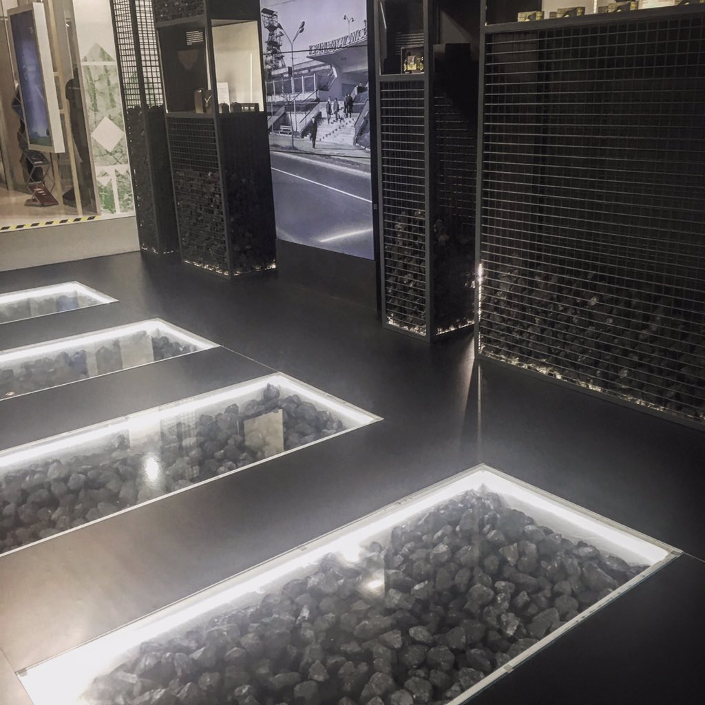 Climate conference host city #Katowice has decorated its pavilion with coal...  #COP24 #ParisAgreement #ClimateChange