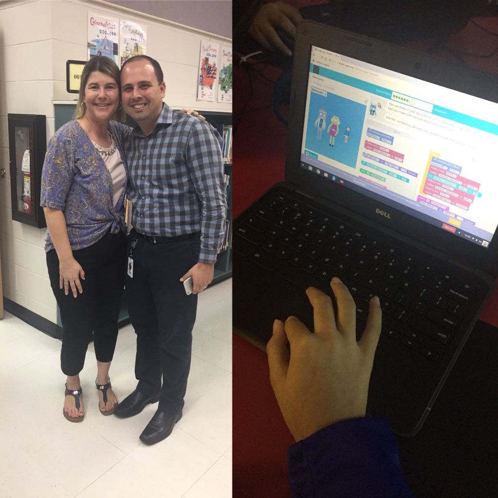 SAIatTheCove's tweet image. Thank you @AndrewRuiz__ for featuring our #Hourofcode2018 on Facebook Live! Dance Party was so much fun! @PBCD @EdTechDir @TeachCode @RebeccaSmykla @#pbcsdCODE @StarlightCoveEl @StarlightCoveAP
