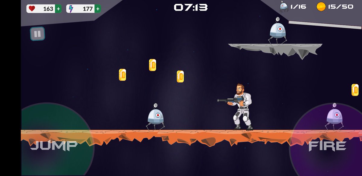 ionomics's tweet photo. When it come to the #BusinessOfFun, #ionomy builds it's own games, like our platformer #CryptoGravity (pictured) AND offers #PWRGRD to add #crypto integartion to existing games, like @RumbleArenaGame. #indiegame #indiedev https://t.co/rfQOgZfv8o