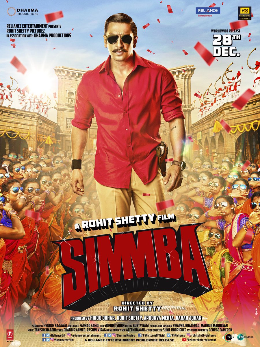 RanveerOfficial's tweet photo. 🦁 #SIMMBA !!! https://t.co/hHotc73OR1