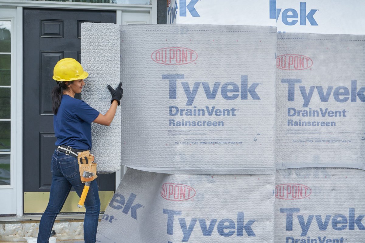 Tyvek Construction Tyvekconstruct Twitter The Launch Of Tyvek Drainvent Rainscreen A Product Designed To Provide Advanced Protection Against Moisture Damage In Exterior Wall Systems